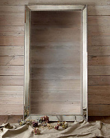 Серебряное зеркало в полный рост "Уилшир"